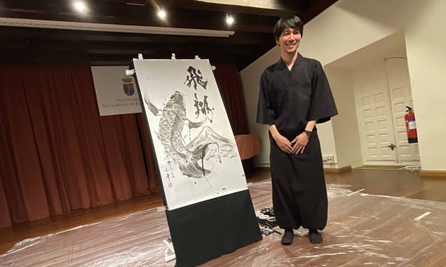 Mitsuru Nagata nos descubre la ancestral técnica japonesa del Sumi-e